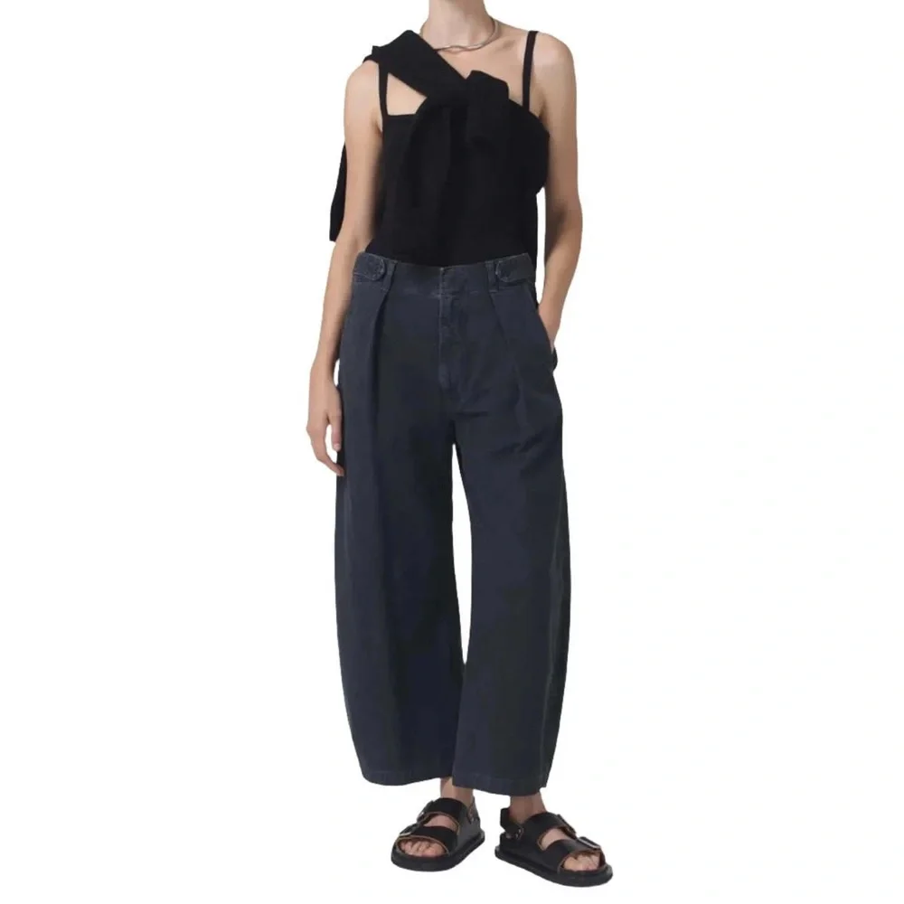 Citizens of Humanity Payton Utility Trousers Washed Black - Picture 3 of 12